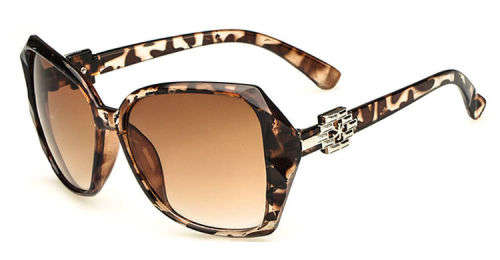 Ladies Smart  Leopard Print  PRADA  Style Sunglasses